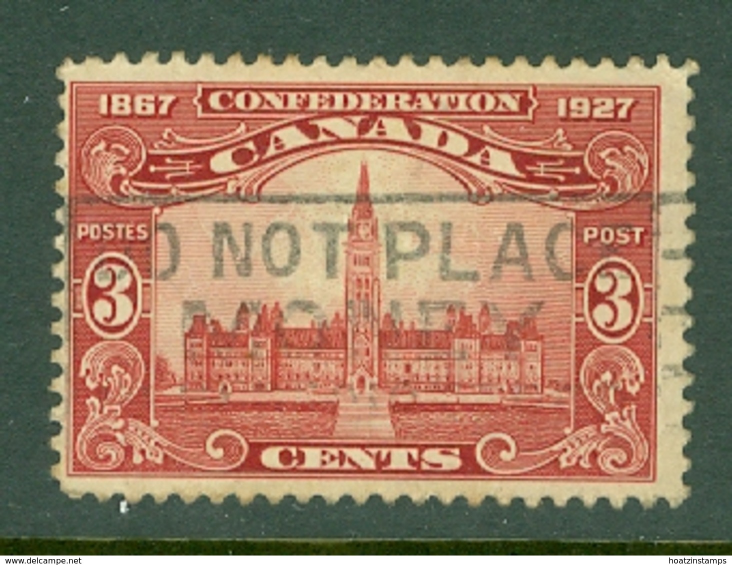 Canada: 1927   60th Anniv Of Confederation   SG268    3c     Used - Used Stamps