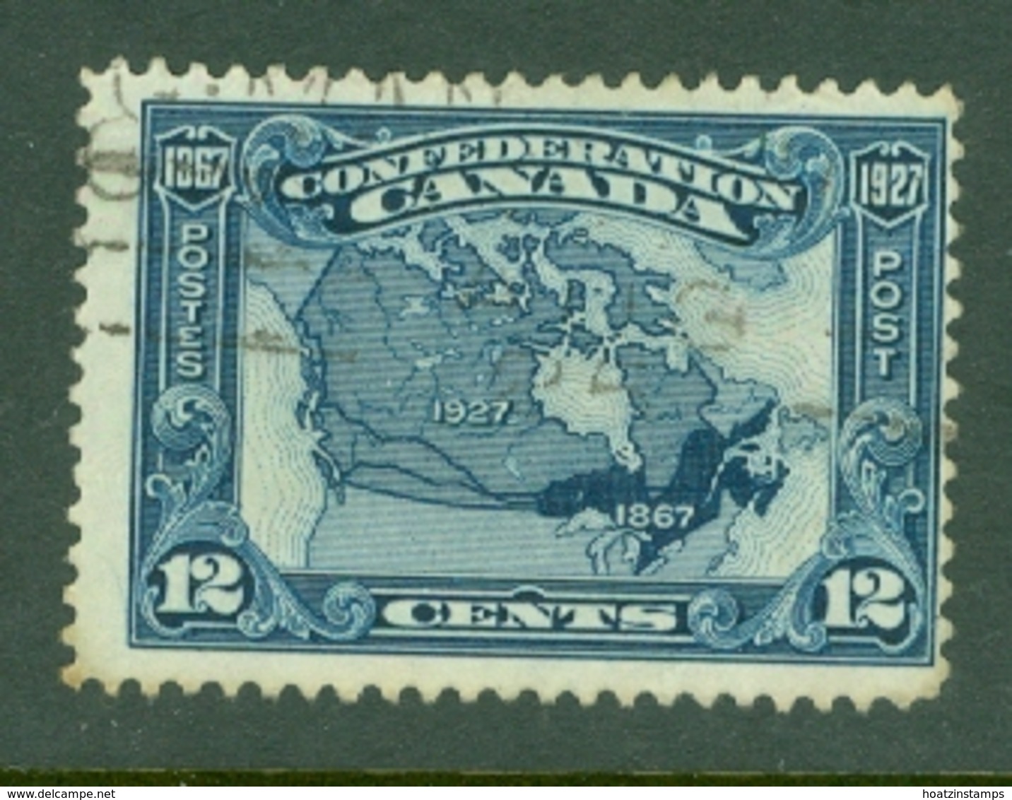 Canada: 1927   60th Anniv Of Confederation   SG270    12c     Used - Used Stamps