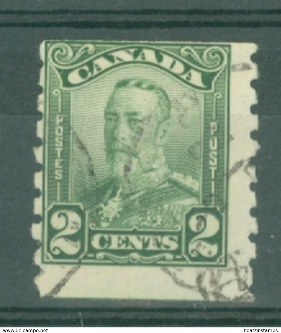 Canada: 1928/29   KGV - Coil  SG287    2c  [Imperf X Perf 8]   Used - Used Stamps