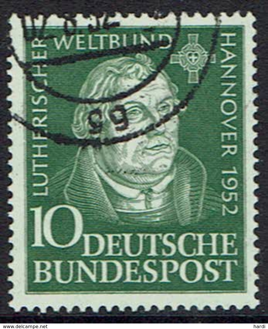 1952,BRD, MiNr 149, Gestempelt - Gebraucht