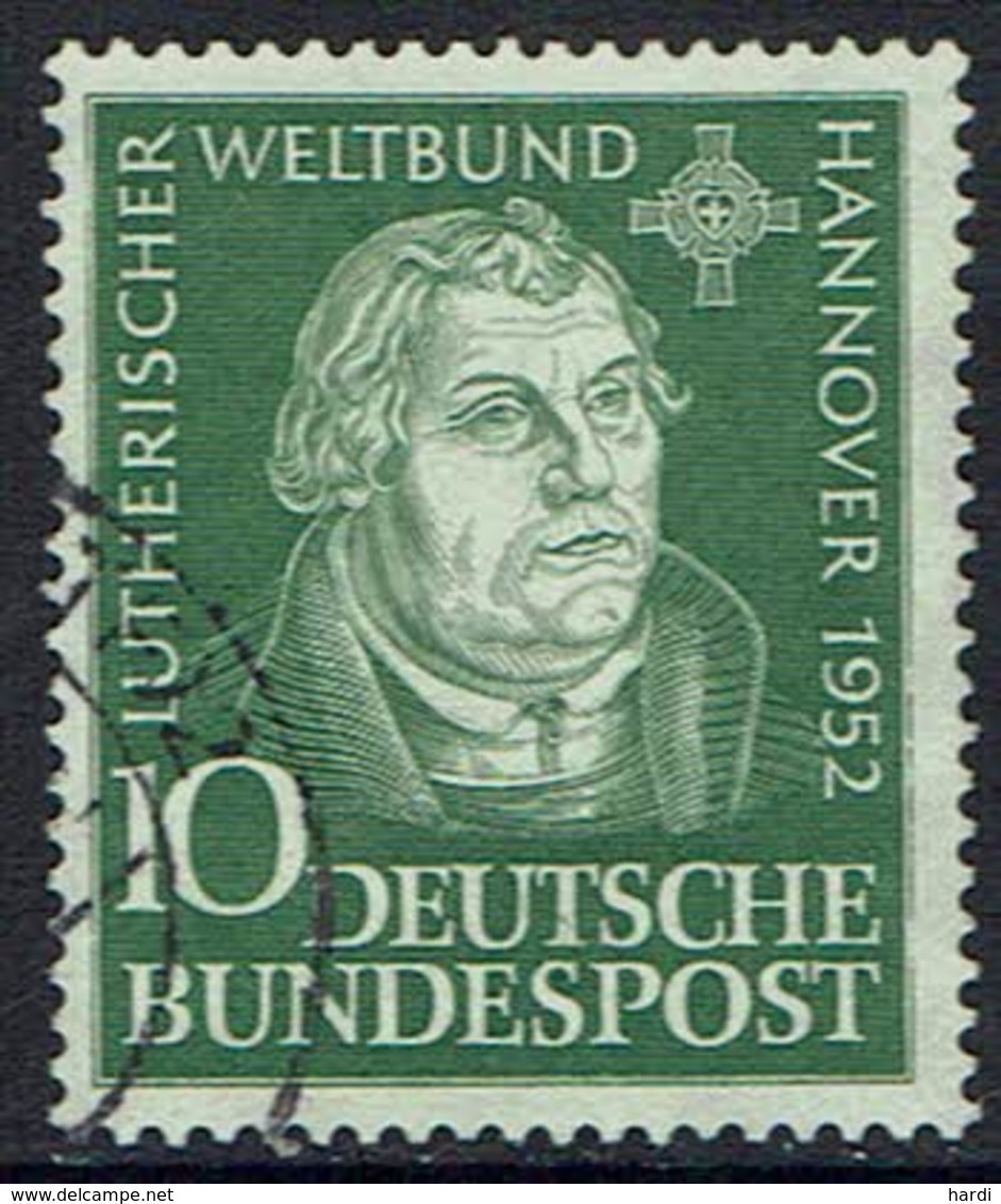 1952,BRD, MiNr 149, Gestempelt - Gebraucht