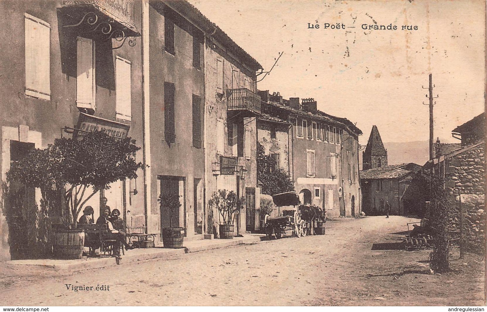 CPA Le Poet - Grande Rue - Altri & Non Classificati