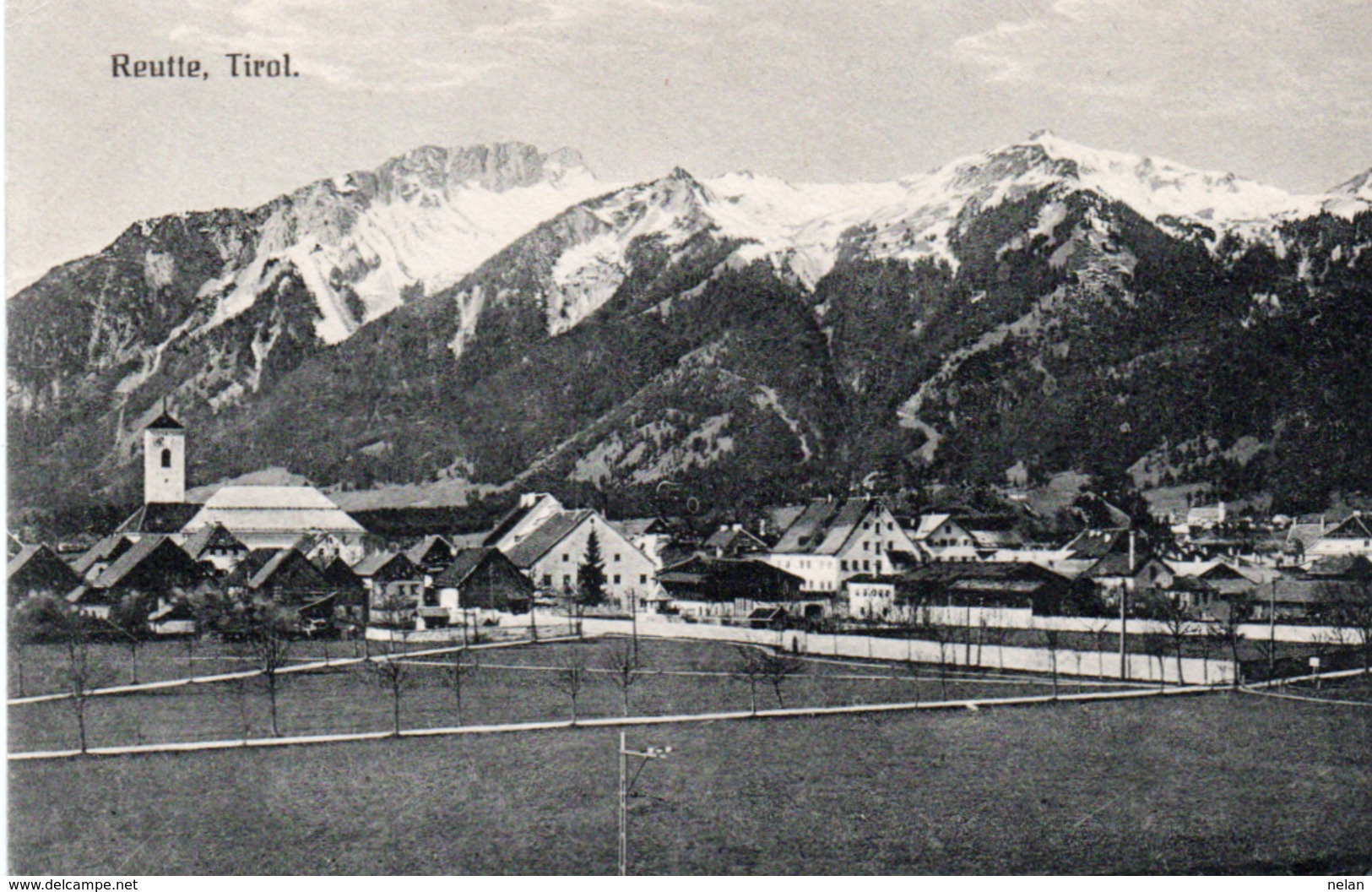 REUTTE-TIROL-VIAGGIATA 1922 - Reutte