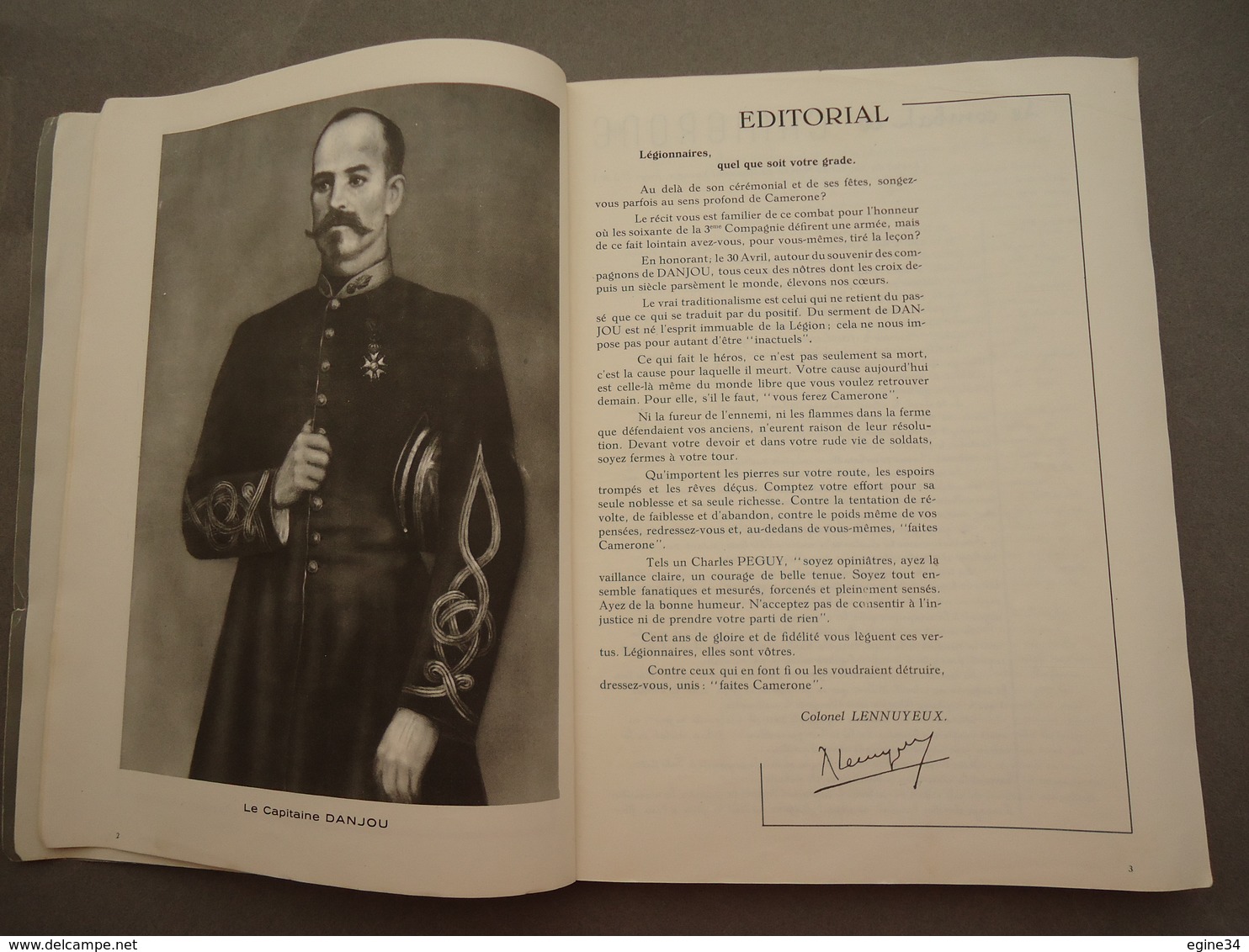 Légion Etrangère - CAMERONE 1863-1957 -  Ils furent ici moins de soixante opposés à toute une armée -