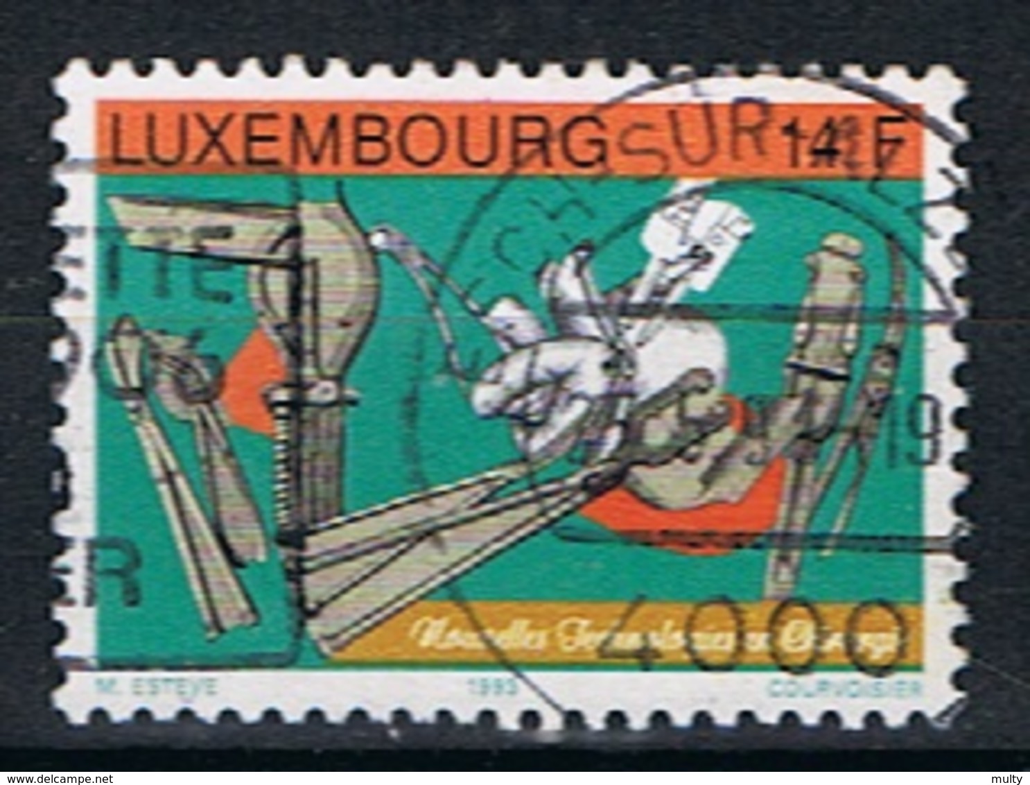 Luxemburg Y/T 1273 (0) - Oblitérés