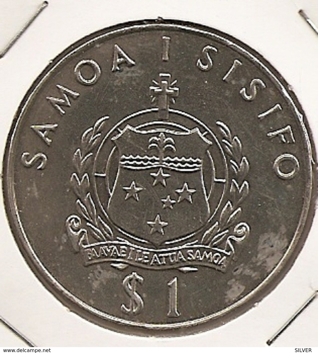 SAMOA KM# 41 10 TALA 31.3300 G Silver TRES RARE E SILVER/ARGENT/PLATA - Samoa