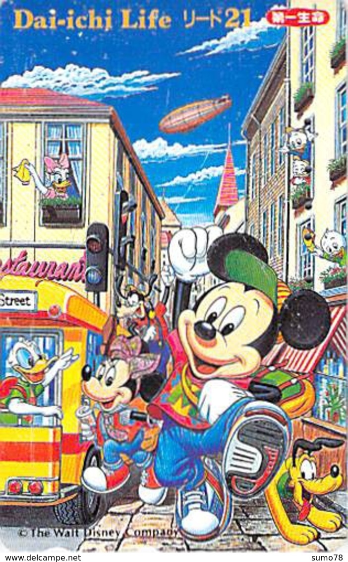 DISNEY - DISNEYLAND - MICKEY -- TELECARTE JAPON - Disney