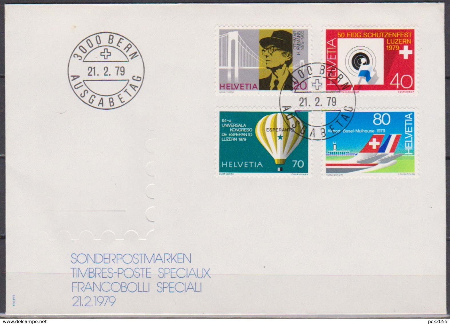 Schweiz FDC 1979 Nr.1150 - 1153 Jahresereignisse ( D 3057 ) Günstige Versandkosten - FDC