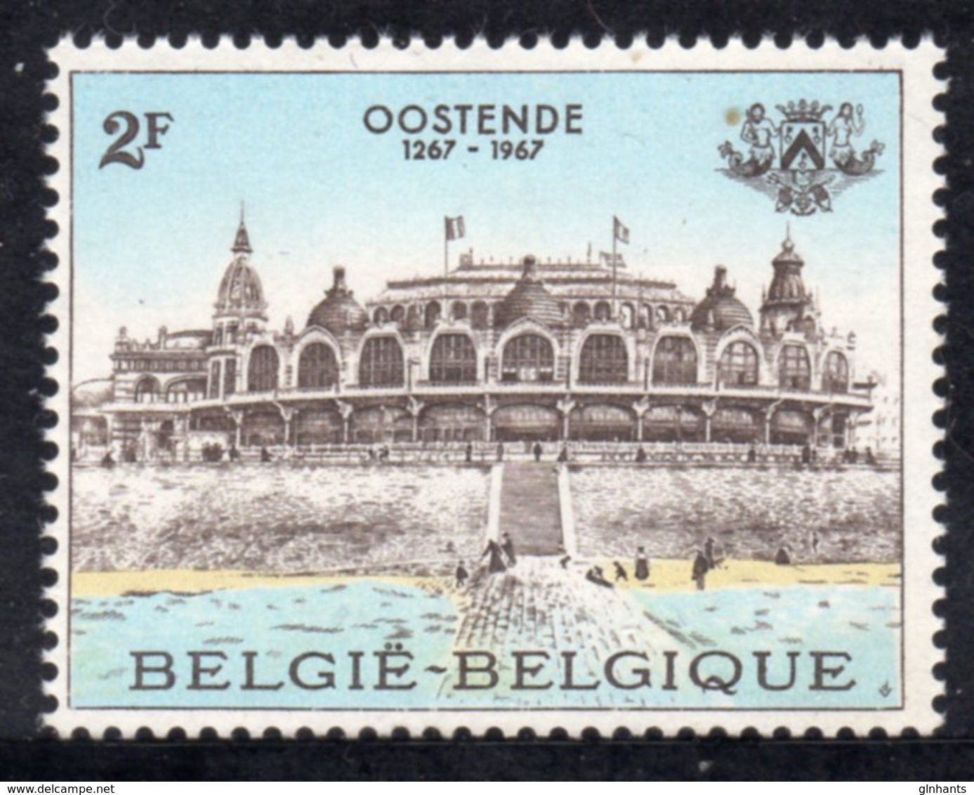 BELGIUM - 1967 OSTEND KURSAAL STAMP FINE MNH ** SG 2016 - Unused Stamps