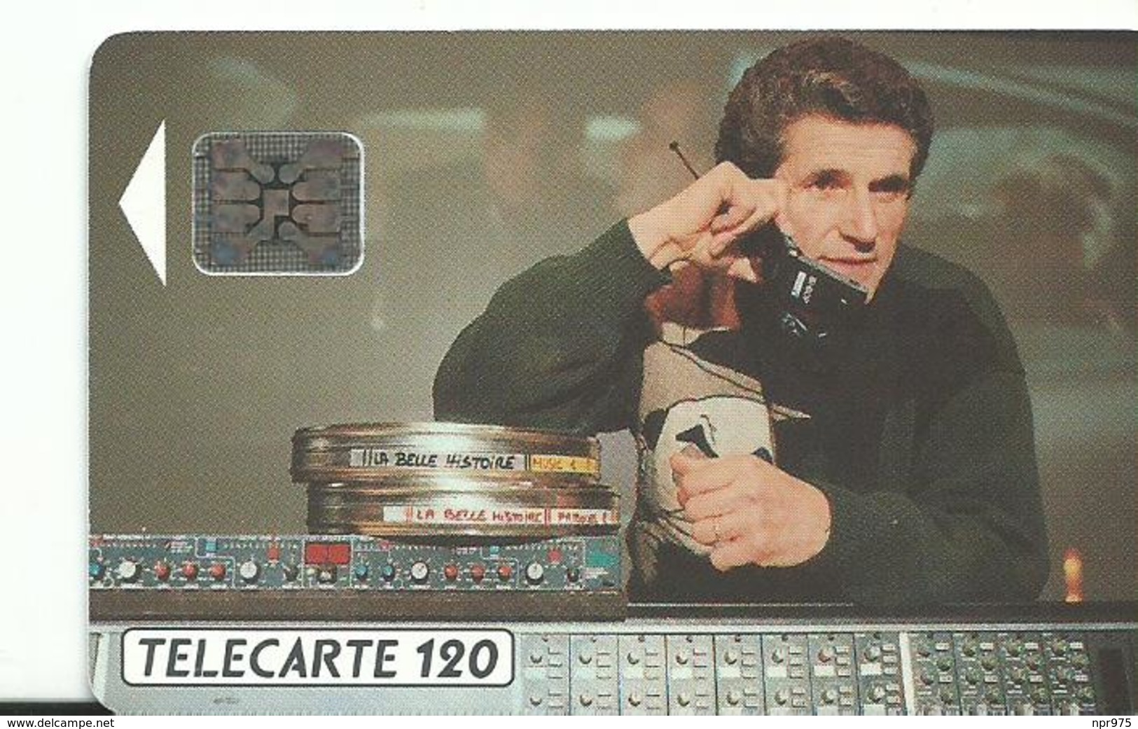 Telecarte  Cinema  Claude Lelouch La Belle Histoire 1992 - Cinéma