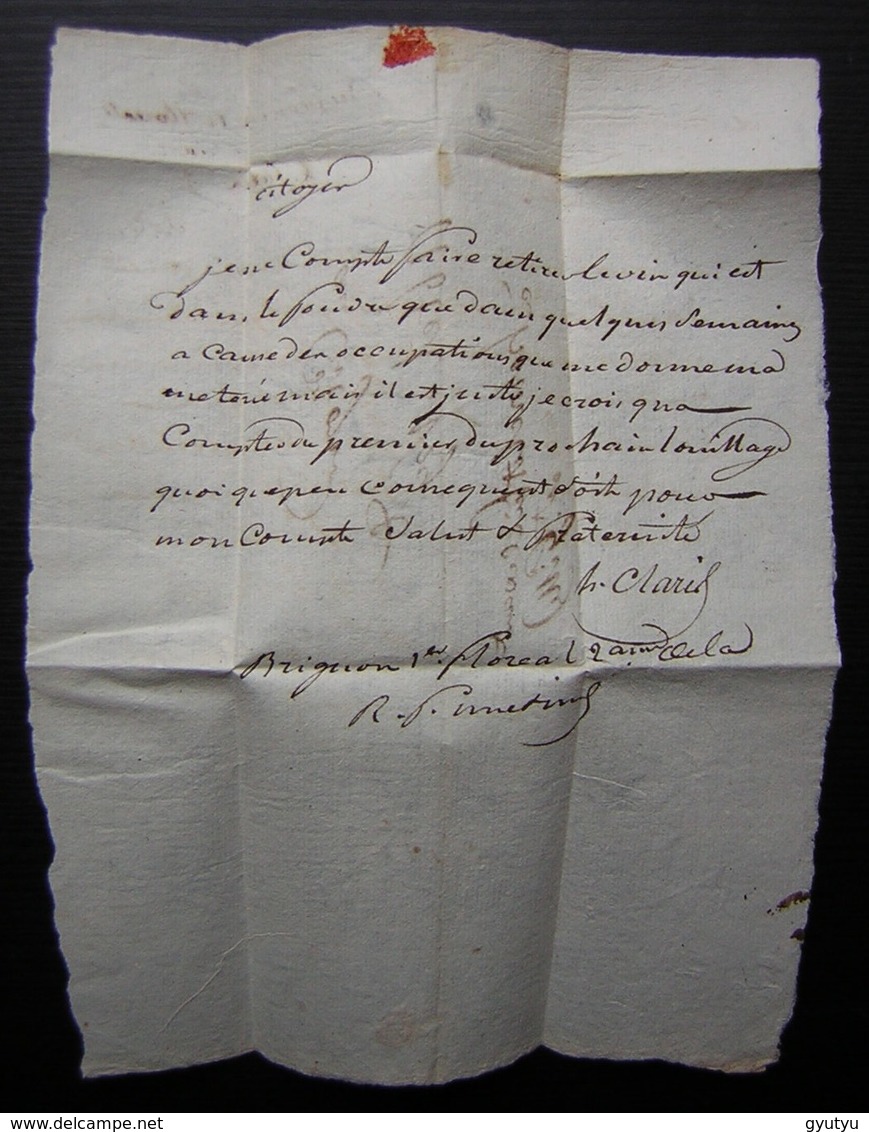 Floreal L'An 2, Lettre De Brignon (Gard) Au Citoyen  Abtel Ci Devant Saint Gilles, Voir Photos - Manuscripts