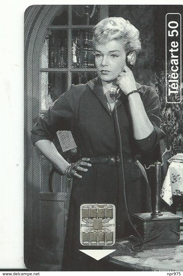 Telecarte  Cinema  Simone Signoret Les Diaboliques 1954 - Cinéma