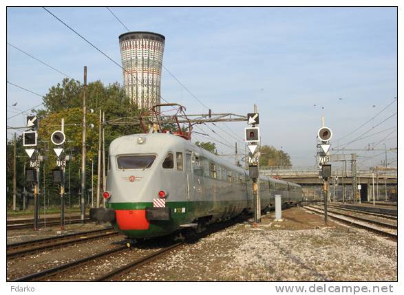 33 Treno ETR.232 Breda Milano Porta Garibaldi Rairoad Trein Railways Treni Steam Chemin De Fer - Treni