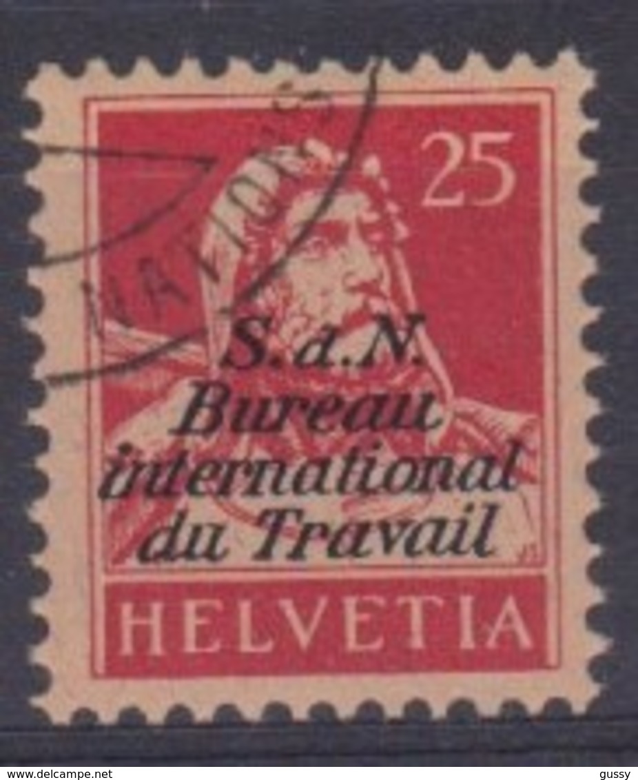 SUISSE SERVICE 1923: SDN, BIT,  ZNr 4,  Oblitéré - Officials