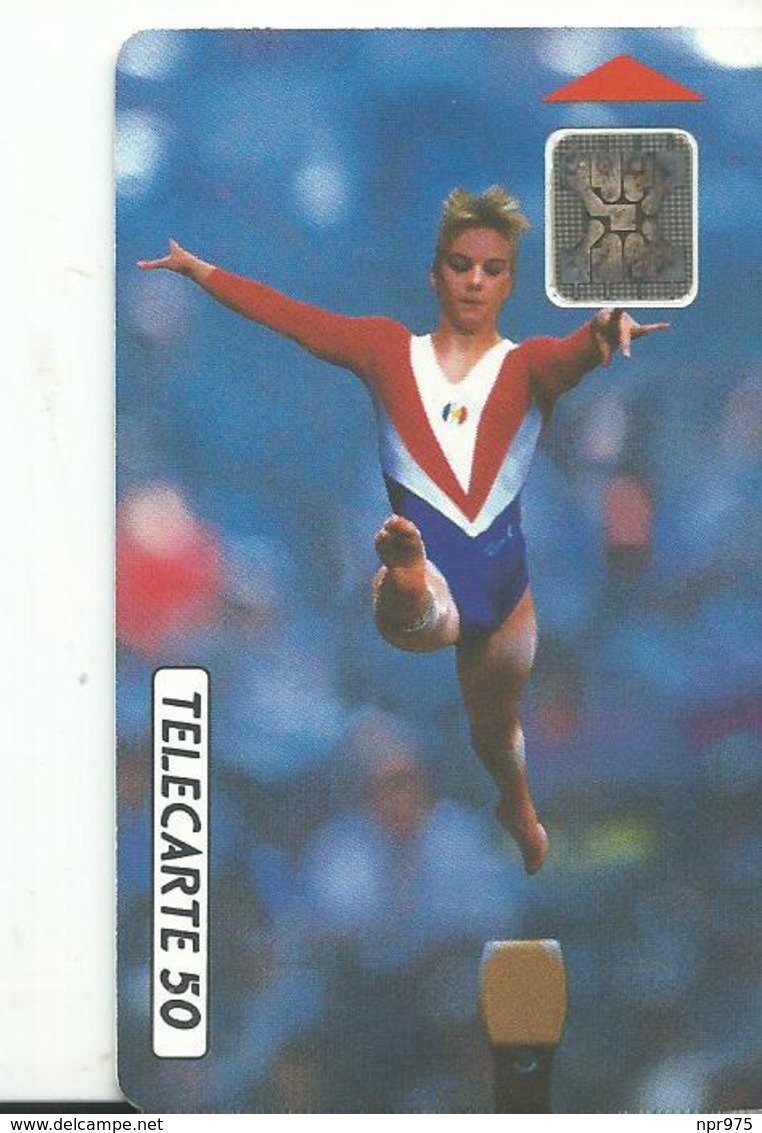 Telecarte    Championnats Du Monde 1992 Gymnastique - Jeux Olympiques