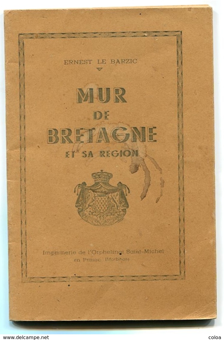 Ernest LE BARZIC Mur-de-Bretagne Et Sa Région - 1901-1940