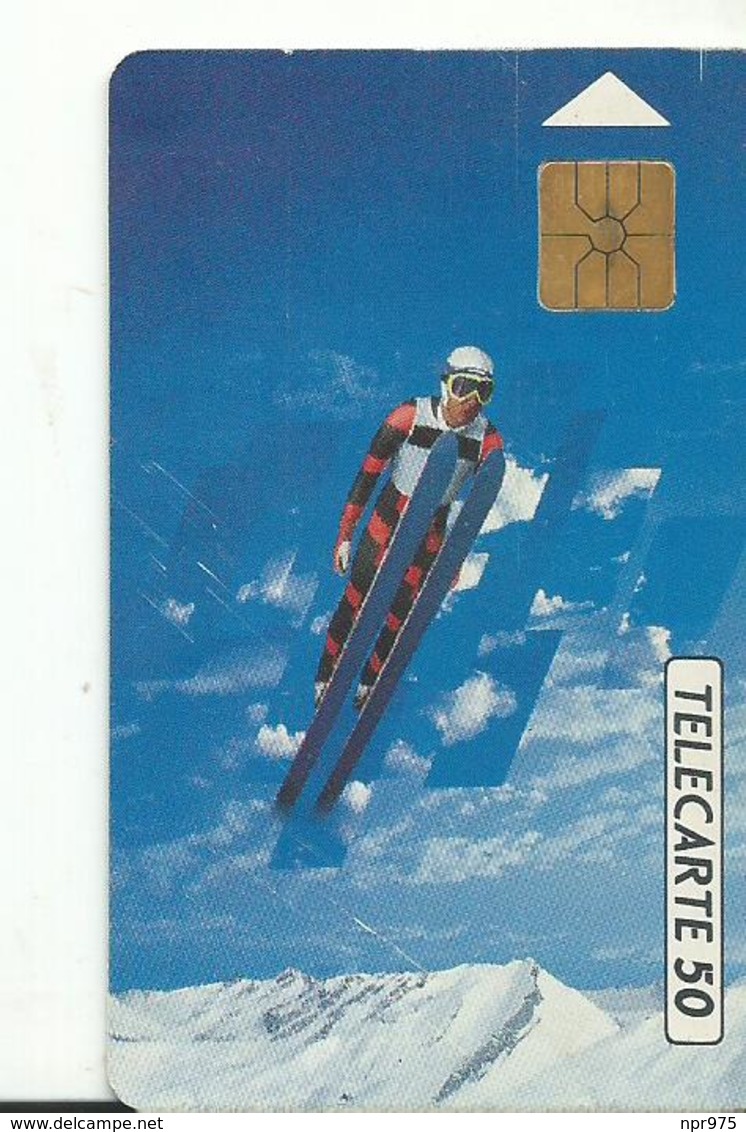 Telecarte Jeux Olympiques Saut A Sky - Olympic Games