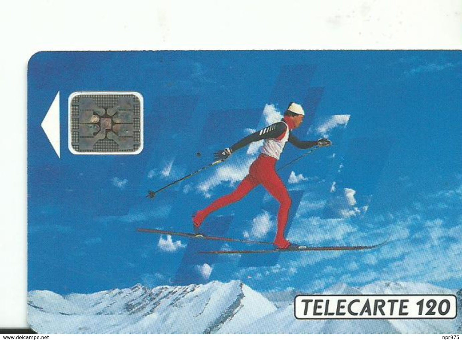 Telecarte Jeux Olympiques Course De Fond - Jeux Olympiques