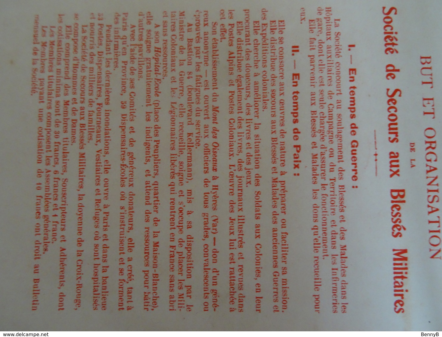 Carnet Avec 10 Vignettes Le Petit Timbre Tricolore Sté Fse De Secours Aux Blessés Militaires 1914-1915 état Neuf à Voir - Red Cross