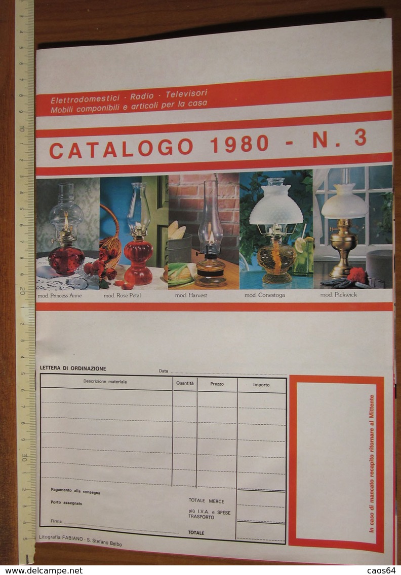 PENTOLE ARTICOLI VARI TV VINTAGE Brochure 1980 - Albums & Katalogus