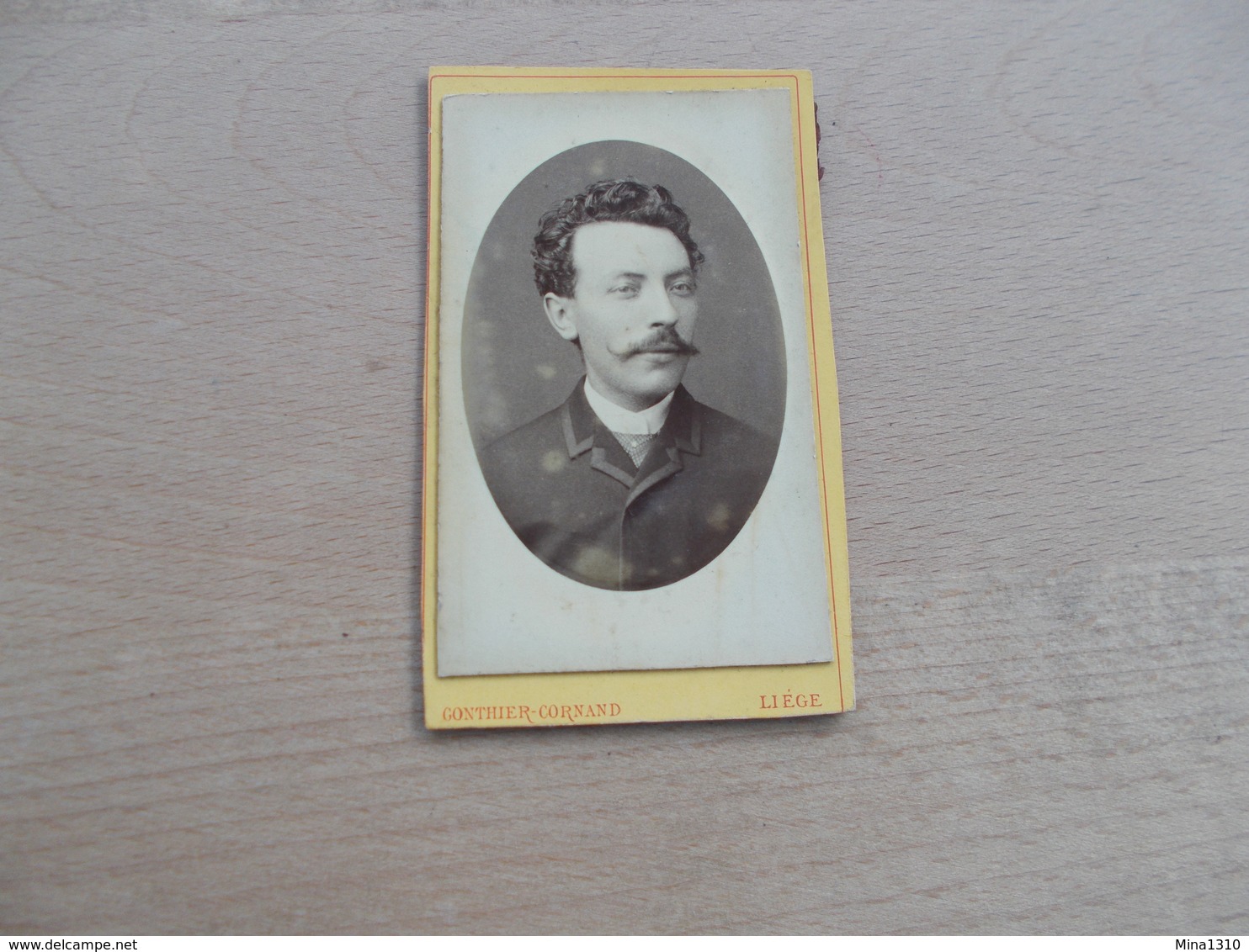 CDV-Photo Studio Gonthier-Cornand, Liege - Maastricht, Um 1880 - Alte (vor 1900)