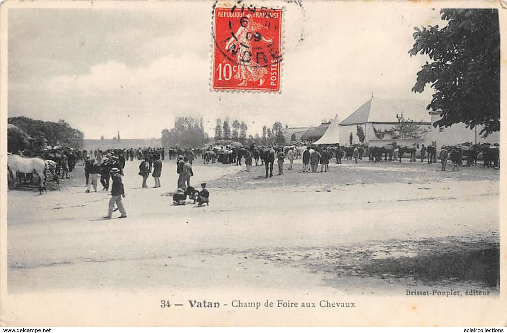 Vatan           36        Champ De Foire Aux Chevaux      (voir Scan) - Sonstige & Ohne Zuordnung