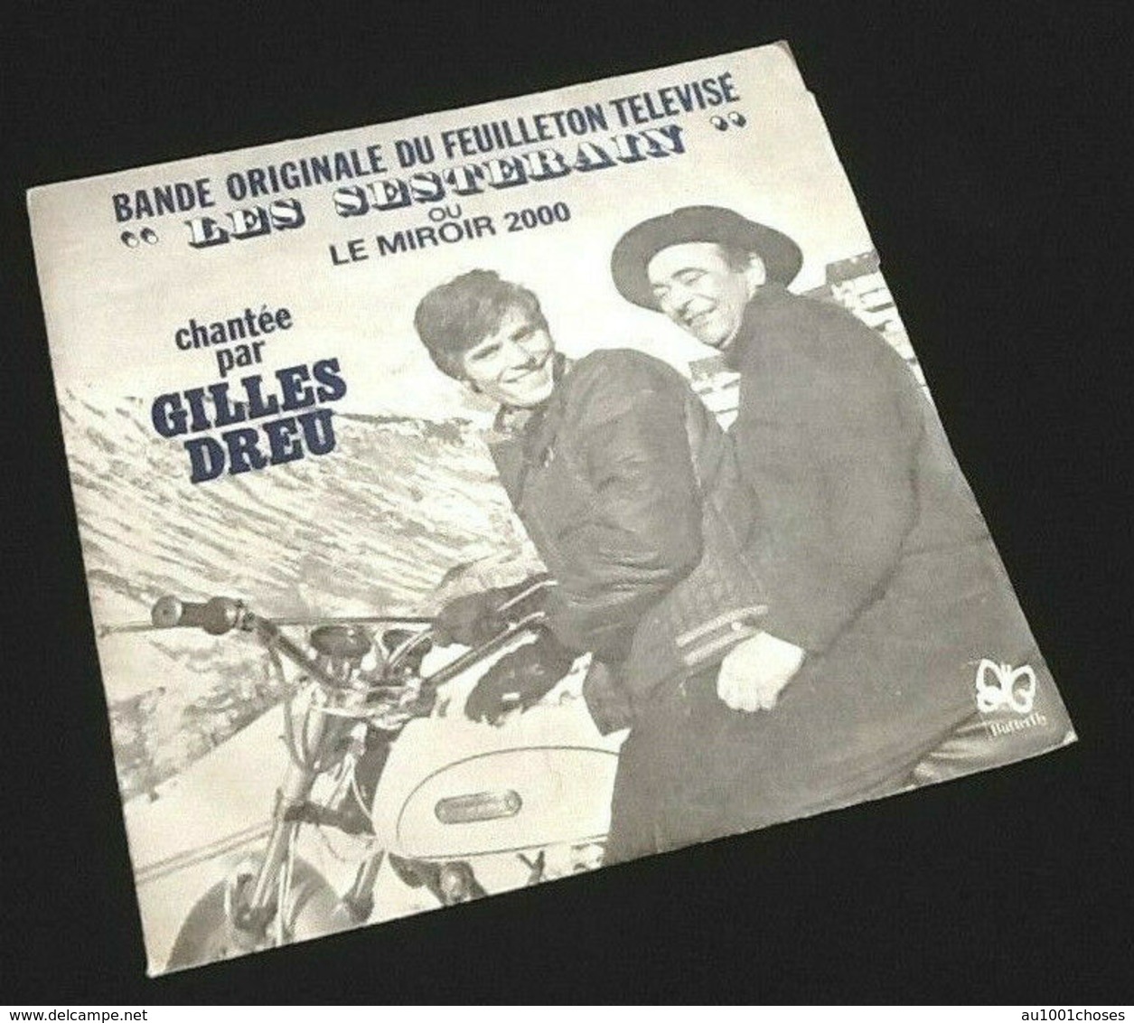 Vinyle 45 Tours Gilles Dreu Et François De Roubaix " Les Sesterain " Ou Le Miroir 2000 Bande Originale Du Feuilleton Tél - Autres & Non Classés