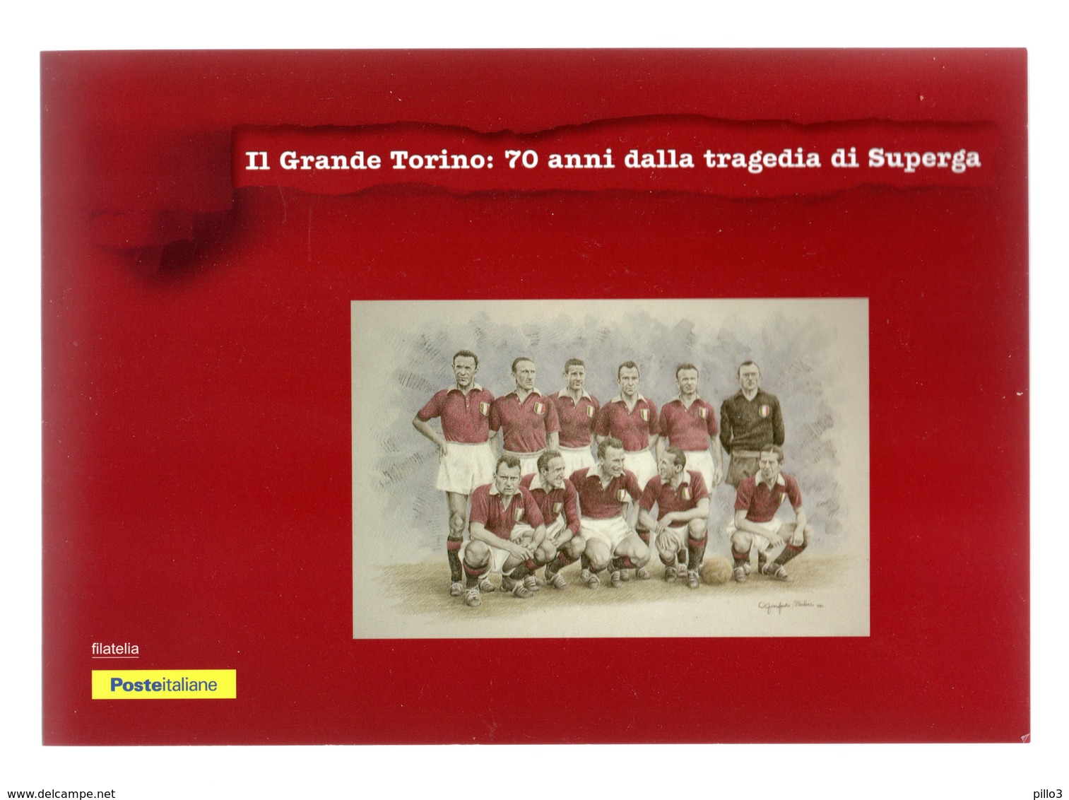 ITALIA : IL Grande Torino - 70 Anni Dalla Tragedia Di Superga - 4.05.2019 - Geschenkheftchen