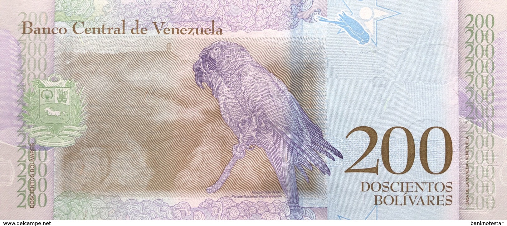 Venezuela 200 Bolivares Soberano, P-New/107 (13.3.2018) - UNC - Venezuela
