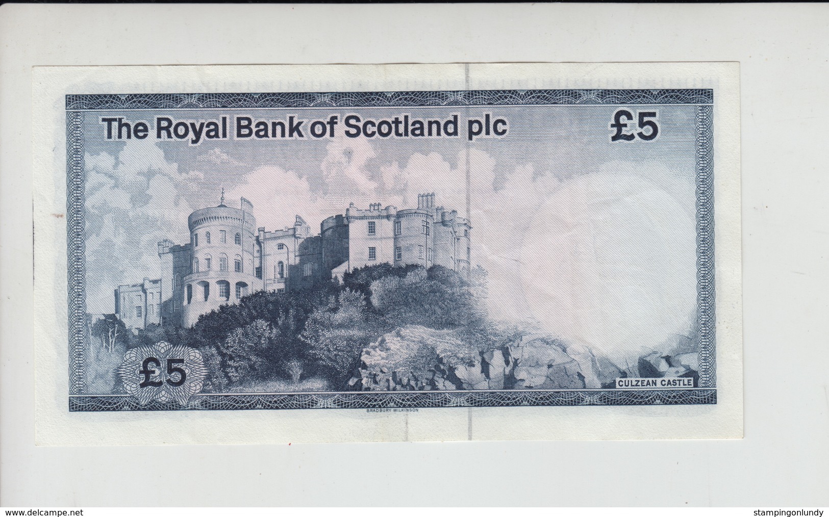 AB311. The Royal Bank Of Scotland Plc £5 Banknote 3rd January 1985. #B/56 157617 FREE UK P+P - 5 Pounds