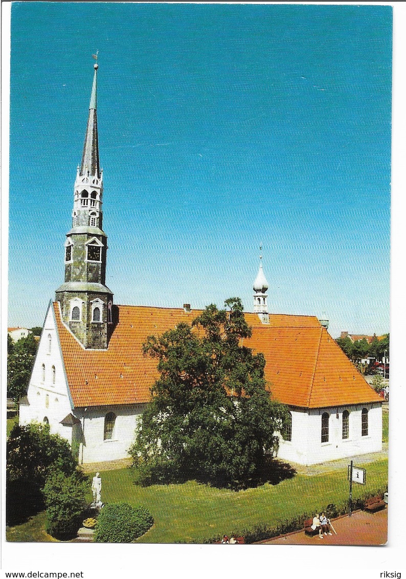 Ev. St. Jürgen - Kirche In Heide / Holstein Germany.  B-3305 - Heide