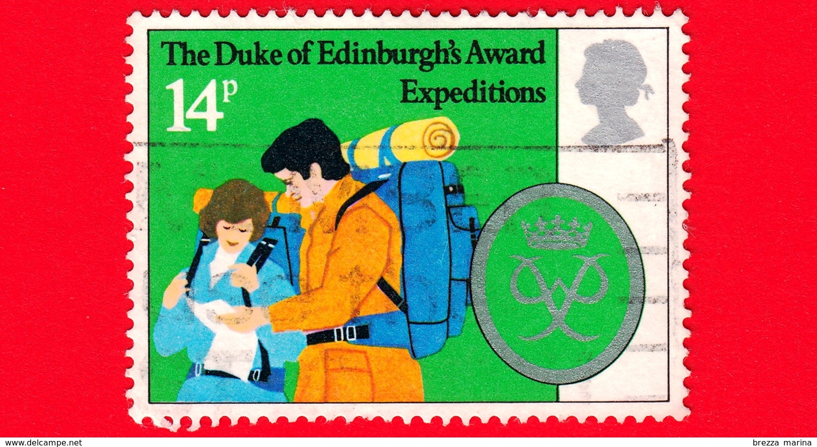 GB  - UK - GRAN BRETAGNA - Usato - 1981 - 25 Anni Del Premio Del Duca Di Edimburgo - Spedizioni - 14 - Usati