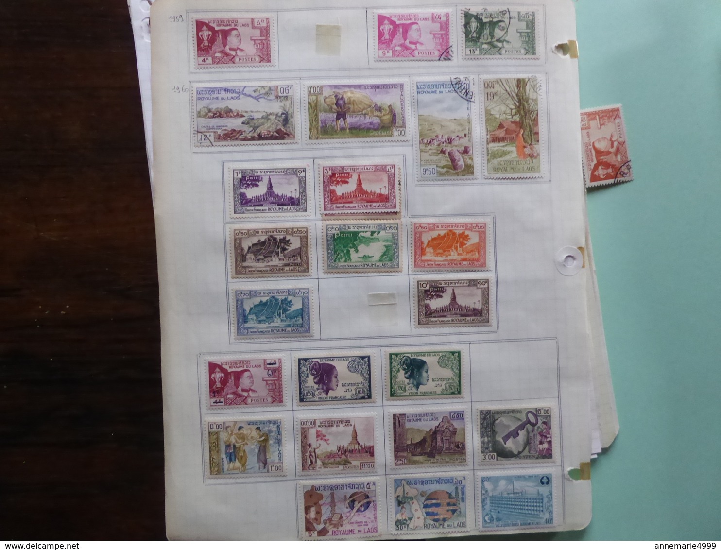 COLONIES FRANCAISES   Lot de feuilles tous pays  79 scans