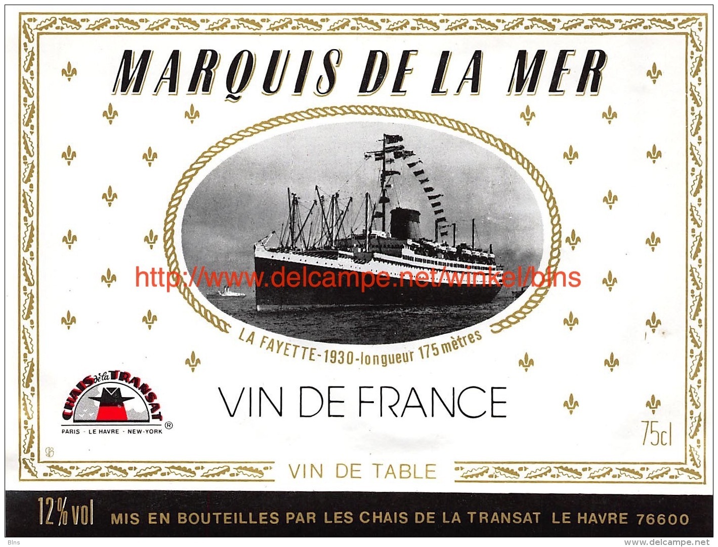 Marquis De La Mer - La Fayette 1930 - Bateaux à Voile & Voiliers