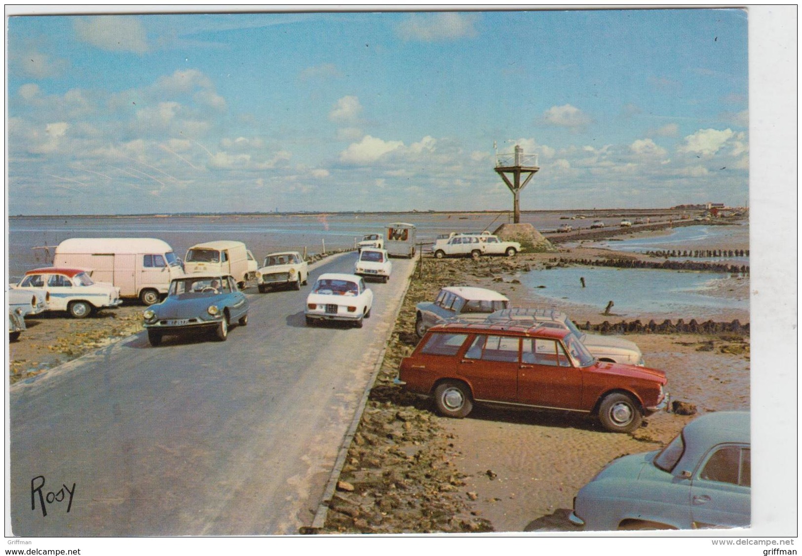 ILE DE NOIRMOUTIER LE PASSAGE DU GOIS A MAREE BASSE 1972 TBE - Ile De Noirmoutier