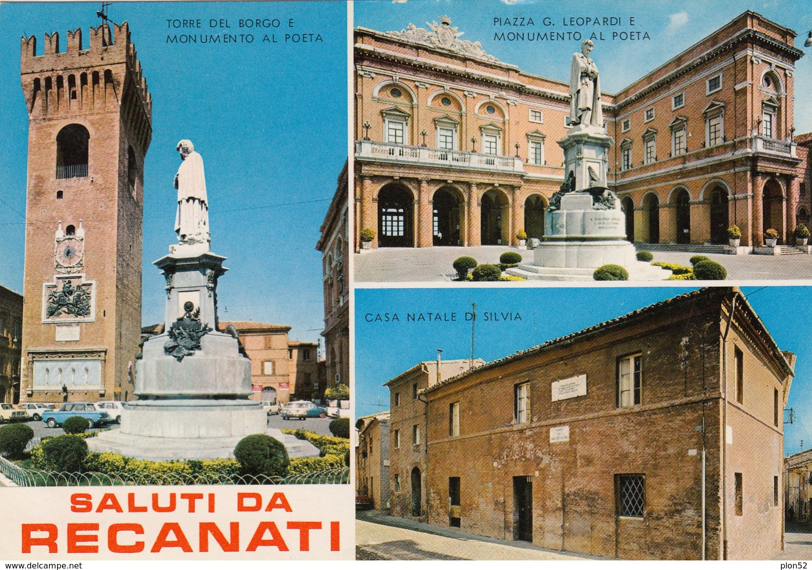 12506-SALUTI DA RECANATI(MACERATA)-FG - Saluti Da.../ Gruss Aus...