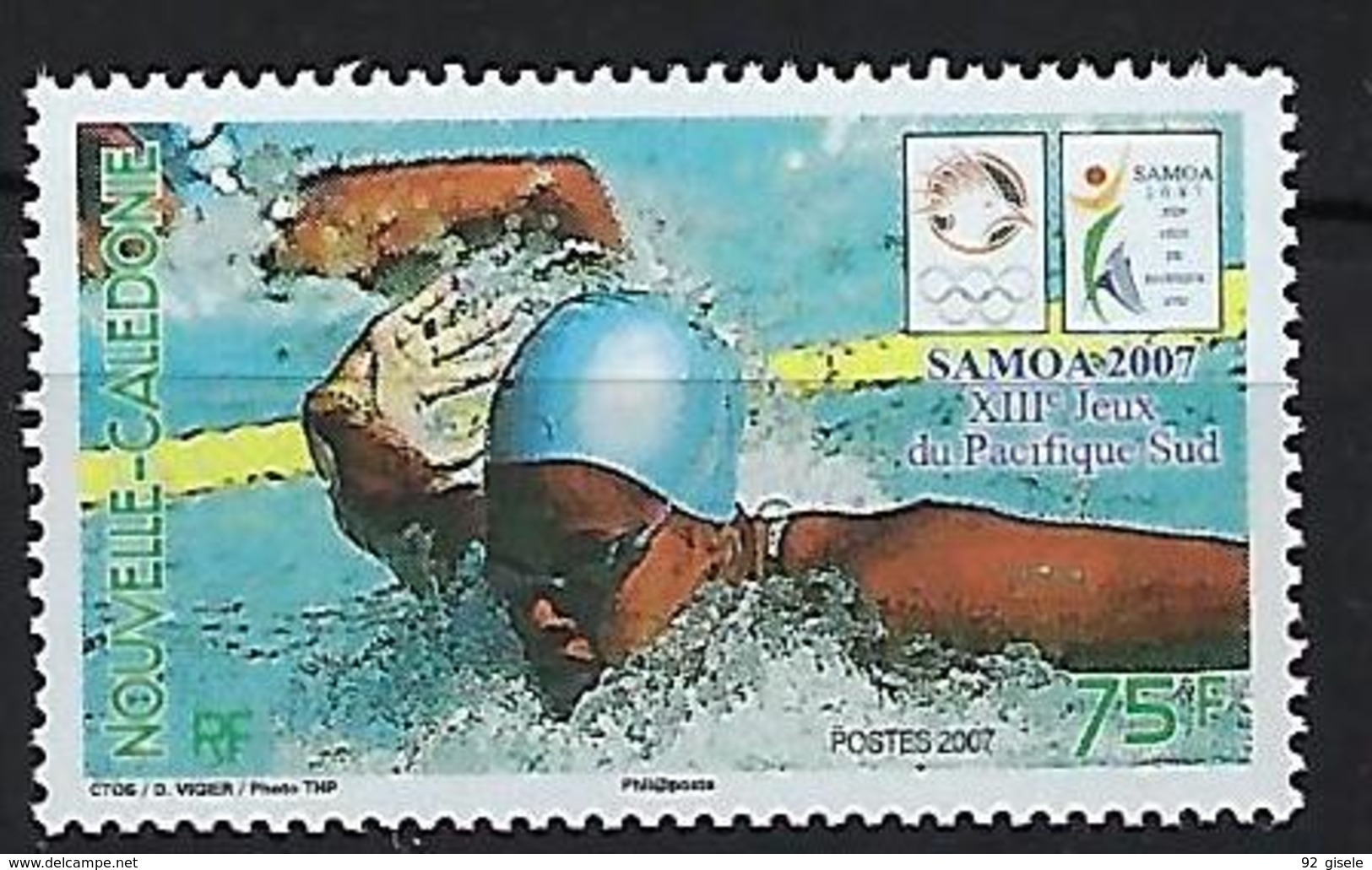 Nle-Caledonie YT 1001 " Jeux Du Pacifique " 2007 Neuf** - Unused Stamps