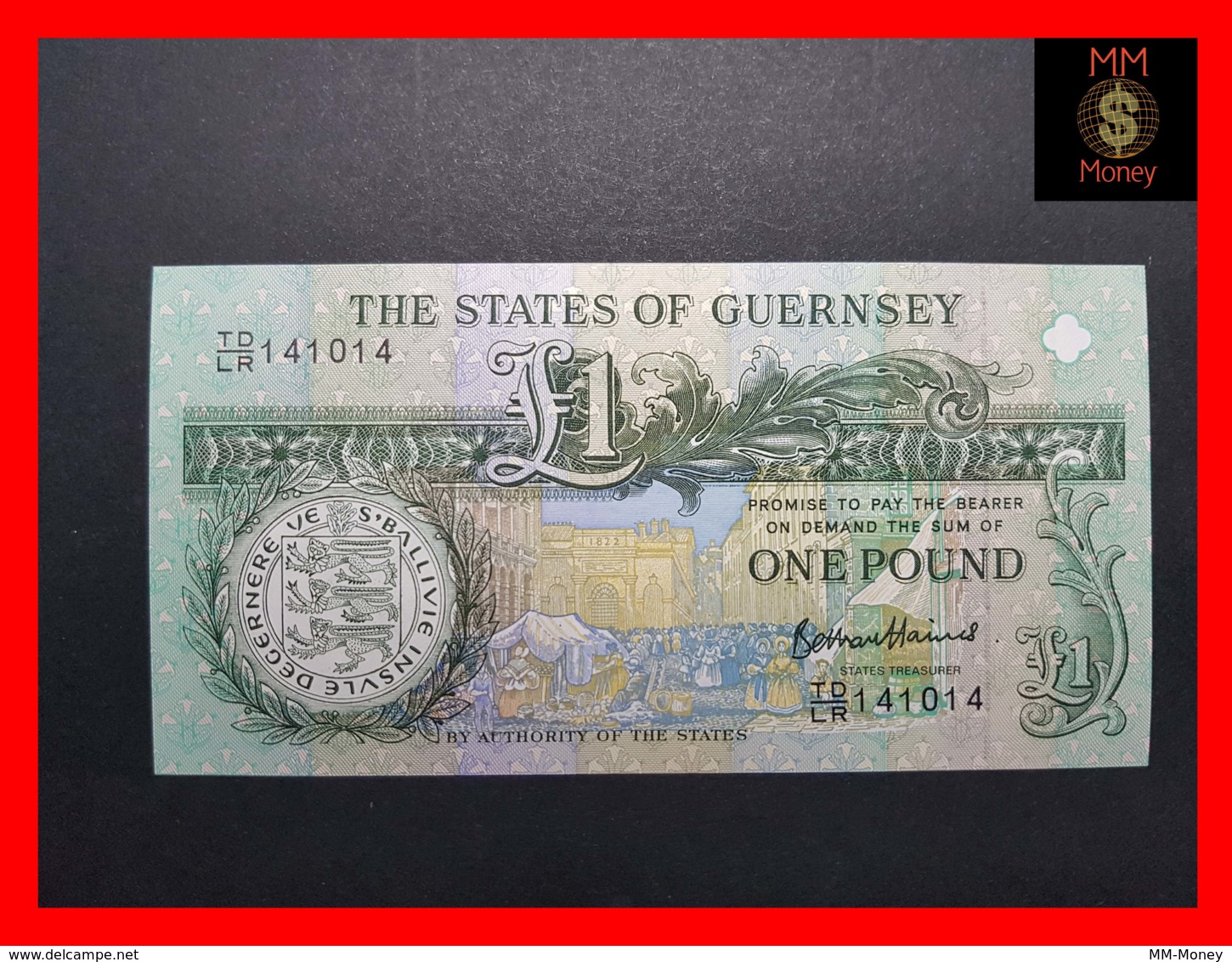 GUERNSEY 1 £  2013  P.  62  *COMMEMORATIVE* UNC - Guernsey