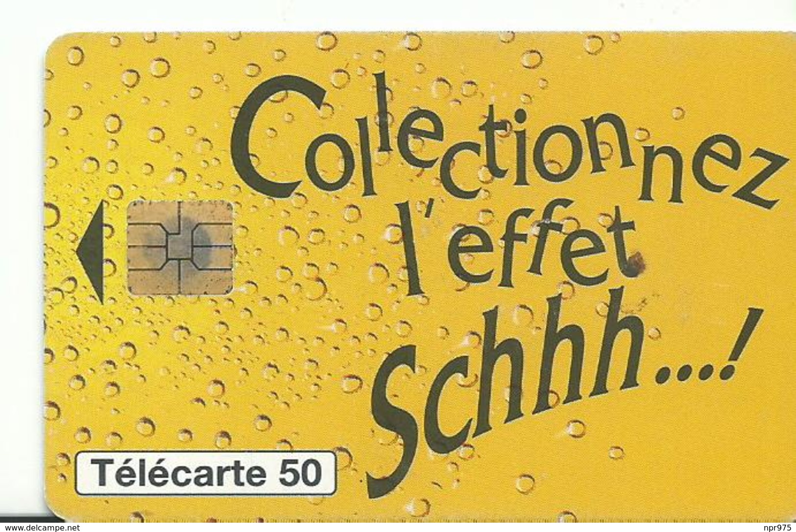 Telecarte Publicite  Schhh - Werbung