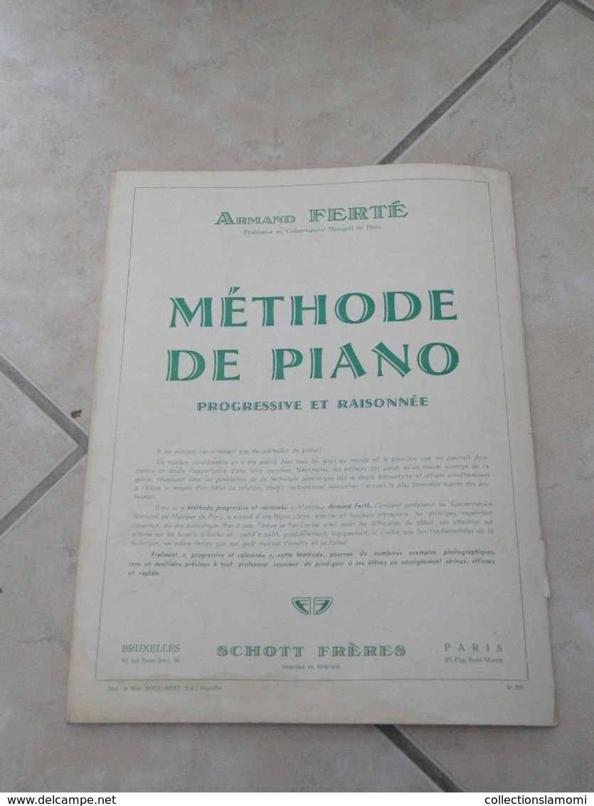 Pianiste en herbe A-B-C- Pianist tandem -(Musique voir les titres sur le photos)- Partition (Piano)