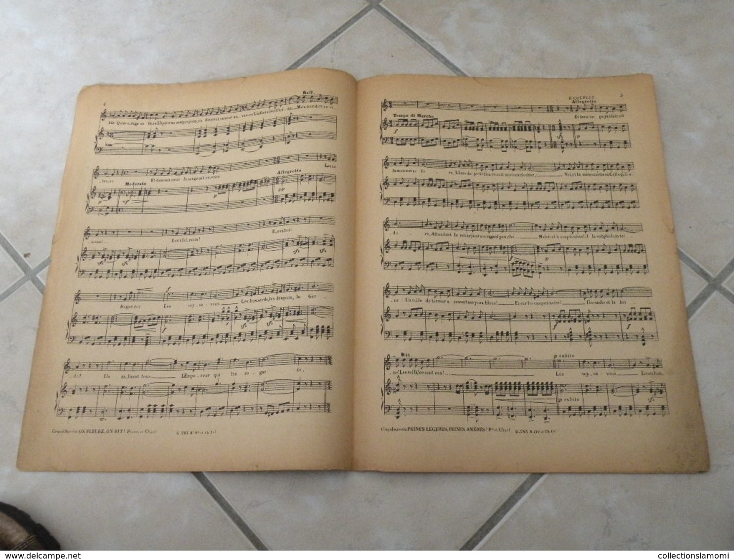 Le Rêve Passe -(Musique Ch. Helmer & G. Krier (Paroles Armand Foucher)- Partition (Piano)1918 - Instruments à Clavier