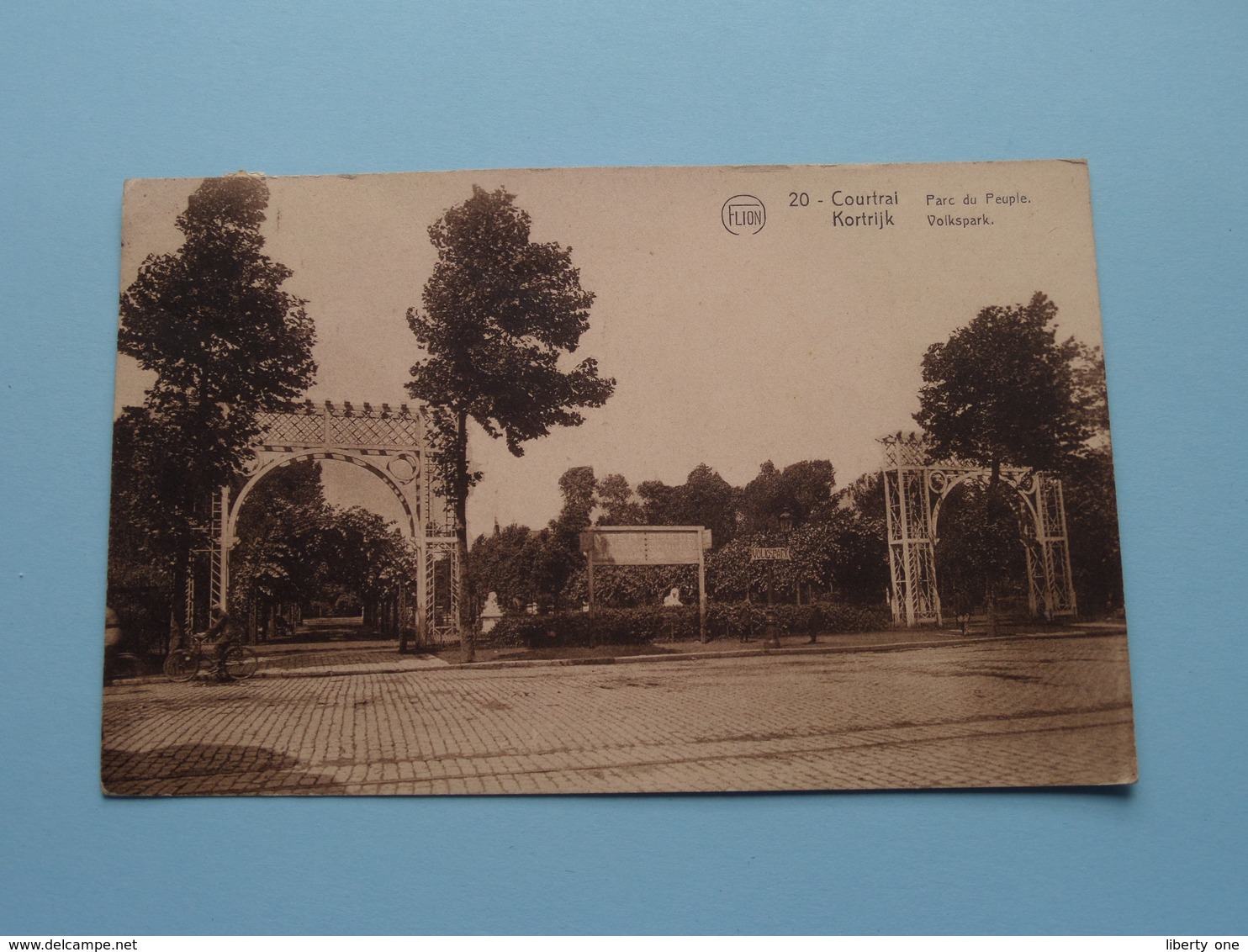 Volkspark - Parc De Peuple ( 20 - P.J. Flion ) Anno 1930 ( Zie Foto ) ! - Kortrijk