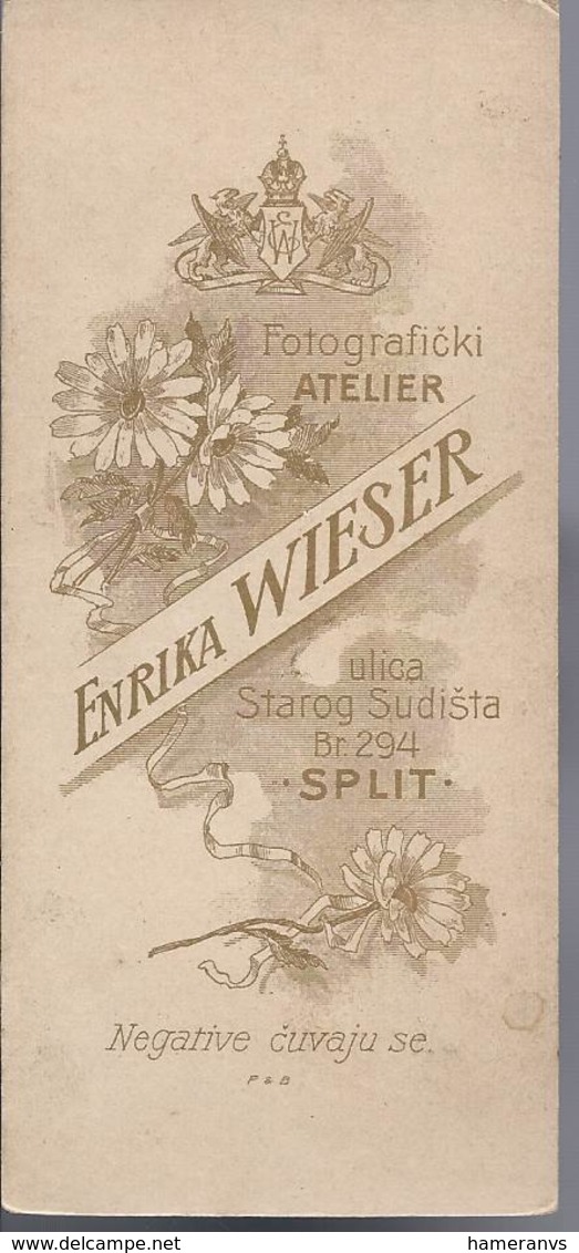 Foto Di Donna - Fotografo Enrika Wieser  Spalato - Split - Antiche (ante 1900)
