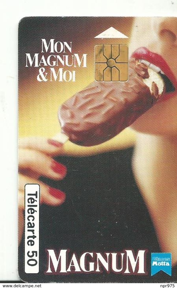 Telecarte Publicite Magnum - Werbung