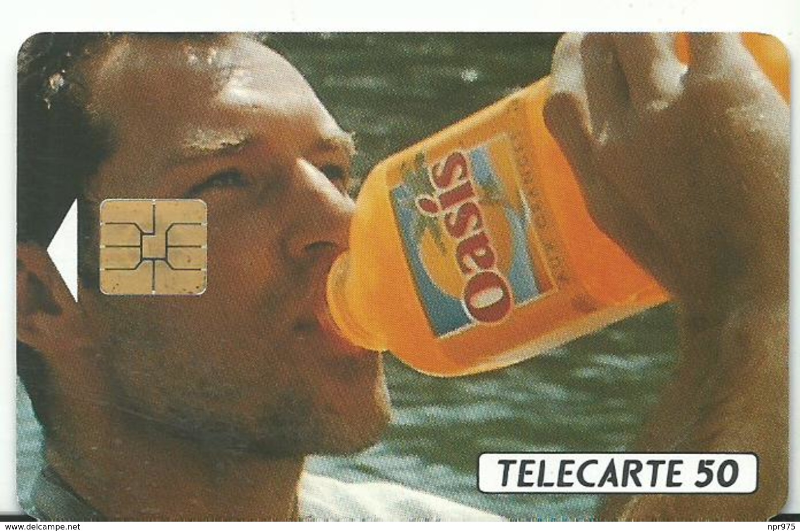 Telecarte Publicite Oasis - Werbung