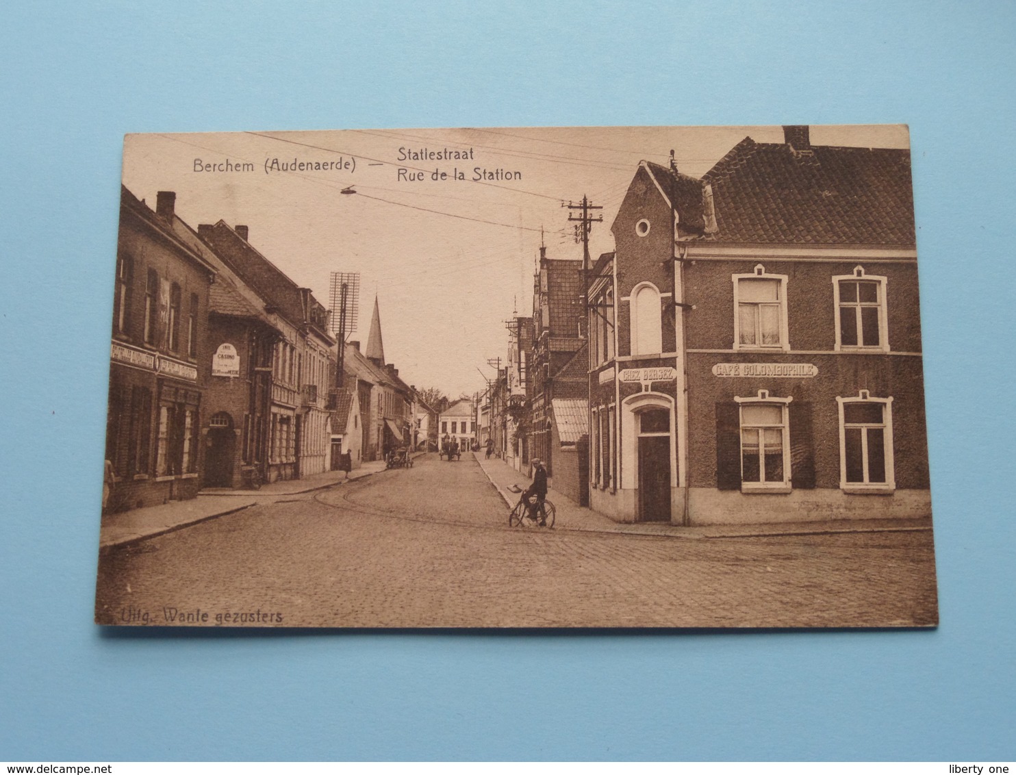 BERCHEM ( Audenaerde ) STATIESTRAAT - Rue De La STATION ( Wante ) Anno 1931 ( Zie Foto ) ! - Oudenaarde