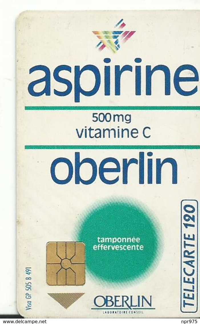 Telecarte Publicite Aspirine - Werbung