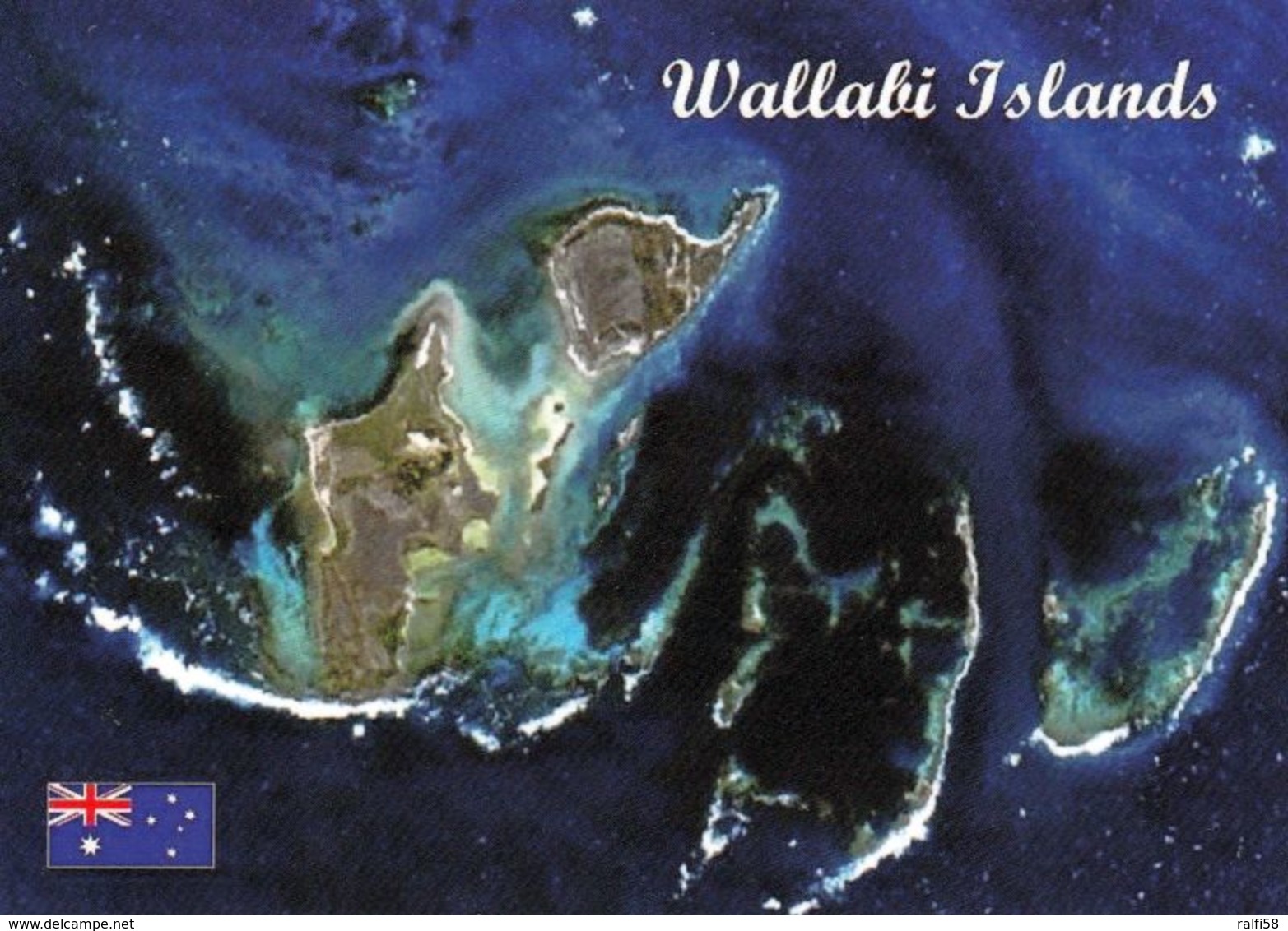 1 AK Australien * Die Wallabi Islands - Eine Inselgruppe Im Indischen Ozean - Sie Gehören Zum Houtman-Abrolhos-Archipel - Sonstige & Ohne Zuordnung