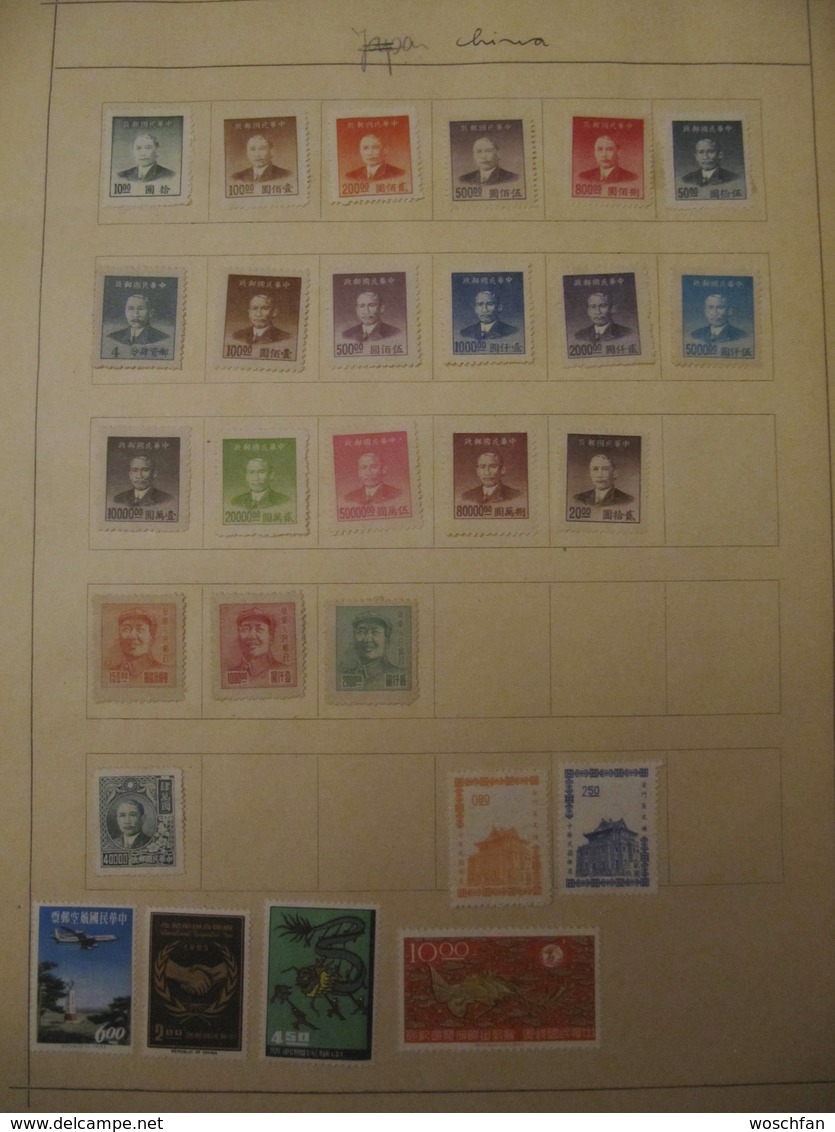 Ancient China Hongkong Siam Indochine stamps before 1960s, see pics!