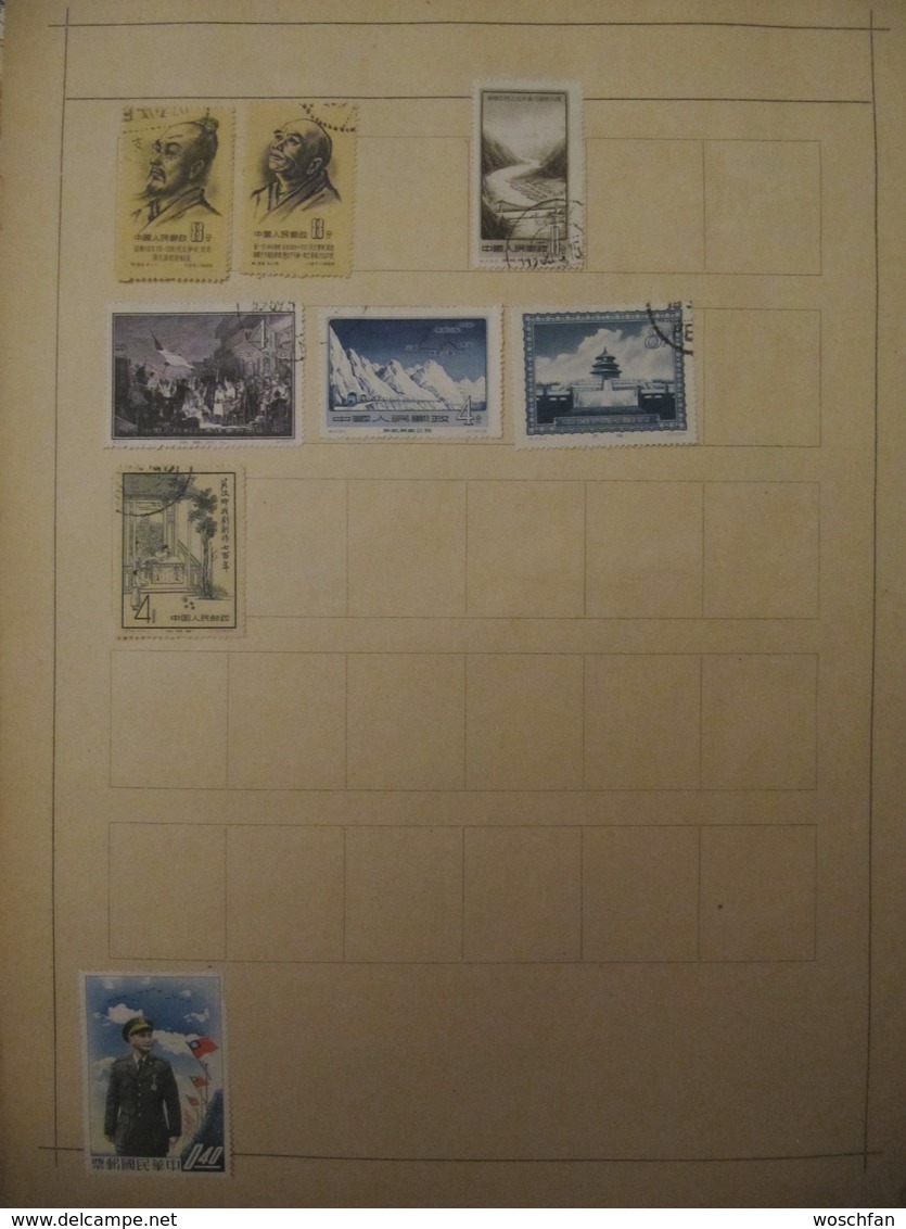 Ancient China Hongkong Siam Indochine stamps before 1960s, see pics!